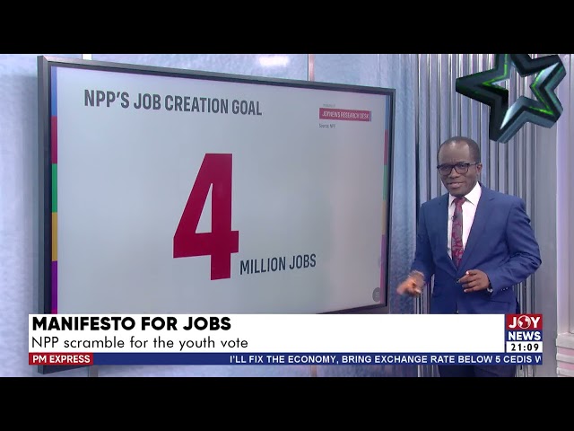 ⁣Manifesto for Jobs: NPP scramble for the youth vote. #ElectionHQ