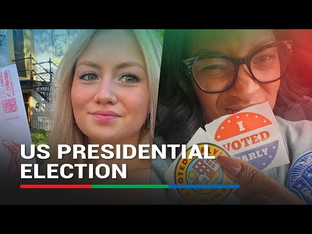 ⁣Gen Y and Z share early voting experiences ahead of US election | ABS-CBN News