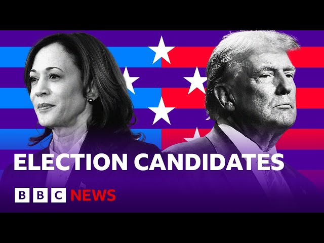 ⁣Who are the US election candidates? | BBC News