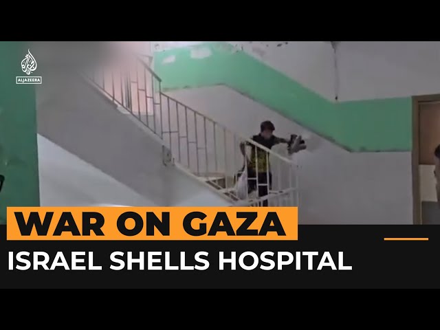 ⁣Israeli military attacks hospital in besieged north Gaza | Al Jazeera Newsfeed