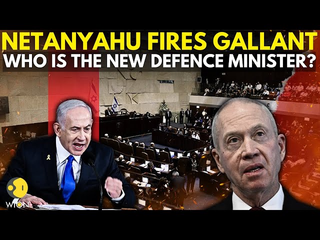 ⁣Breaking News Israel LIVE: Israeli PM Netanyahu Fires Defence Minister Yoav Gallant | WION LIVE