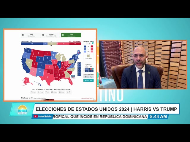 ⁣Elecciones de EE.UU. capta la atención de la diáspora dominicana | Rusking Pimentel