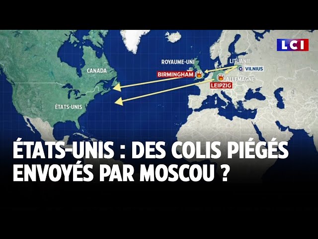 ⁣États-Unis : des colis piégés envoyés par Moscou ?｜LCI