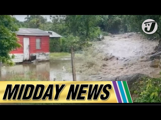 ⁣Tropical Storm Rafael Flood Parts of Clarendon | Adverse Flooding in Parts of St. Thomas