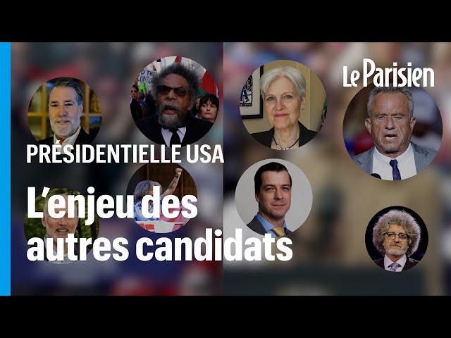 ⁣Présidentielle américaine : ces autres petits candidats qui peuvent faire perdre des voix