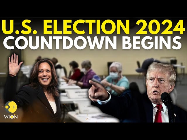 ⁣US Election Results 2024: Is Trump Leading in Swing States? | Trump vs Harris | US Presidential Poll