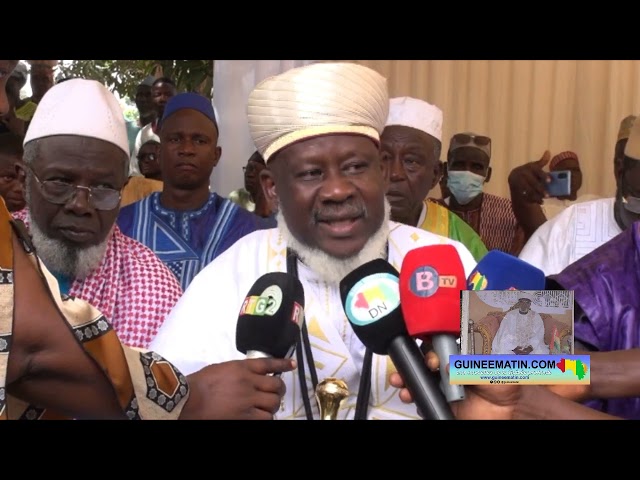 ⁣Obsèques d'Elhadj Sékhouna Soumah à Tanènè: des imams et notables de la Basse Guinée témoi