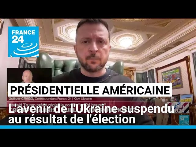 ⁣Présidentielle américaine : l'avenir de l'Ukraine suspendu au résultat de l'élection