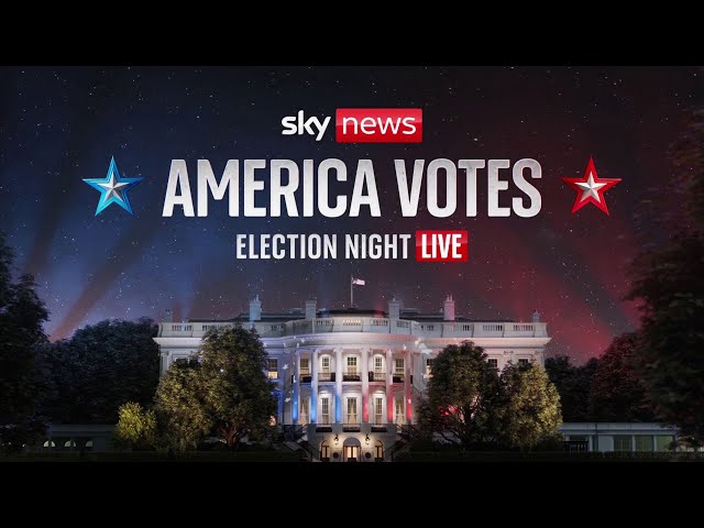 ⁣America Votes: US election night kicks off on Sky News