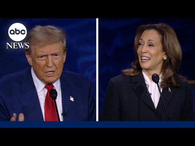 ⁣Trump, Harris prepare for election night