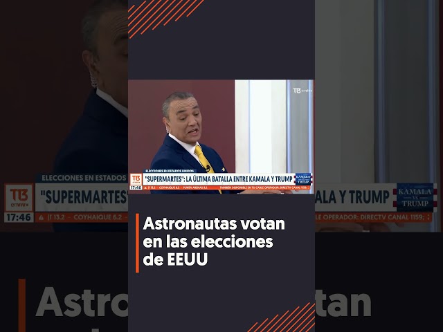 ⁣Así pueden votar los astronautas desde el espacio: Harris versus Trump