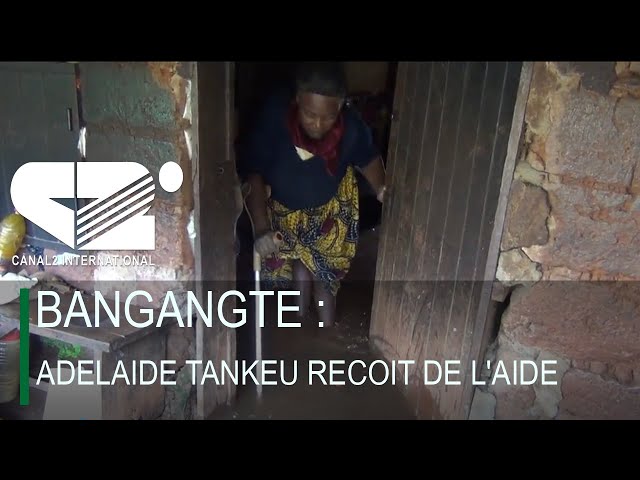 ⁣BANGANGTE :  ADELAIDE TANKEU RECOIT DE L'AIDE