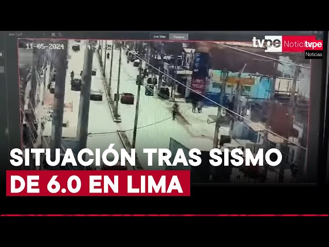 ⁣Cañete: descartan daños materiales o heridos tras sismo de 6.0 en Lima