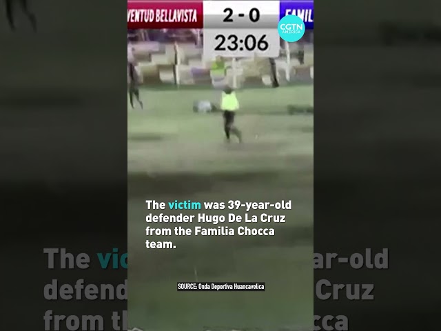 ⁣Lightning claims life of Peruvian soccer player during match