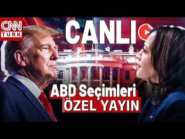 ⁣CANLI | 2025 ABD Başkanlık Seçimleri Özel Yayın - Kim Önde: Donald Trump Mı, Kamala Harris Mi?