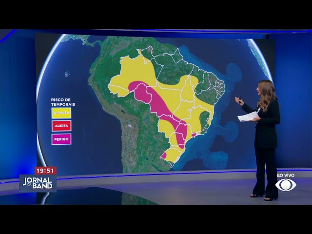 ⁣Previsão do tempo: chuva continua nos próximos dias em São Paulo