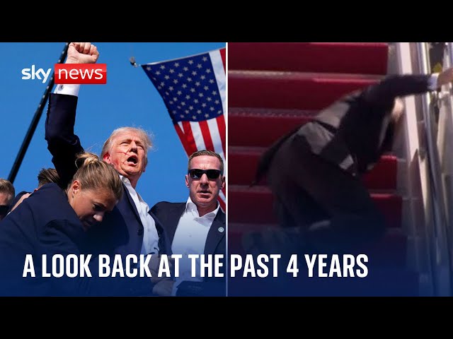 ⁣Trump shooting, Biden bloopers and more: What happened between the previous election and now?