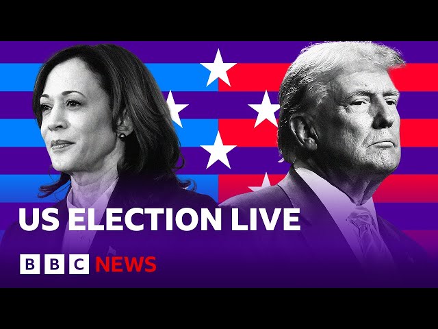 ⁣Watch live: BBC News US election 2024 coverage