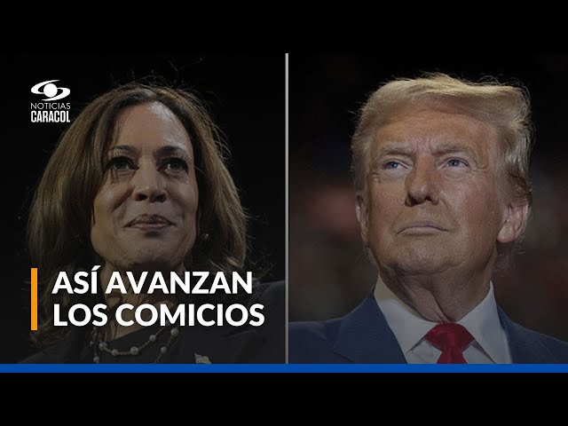 ⁣¿Cómo avanzan las elecciones en Estados Unidos?