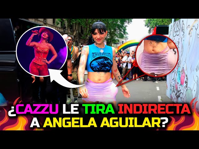 ⁣Cazzu luce esponjas en las caderas ¿indirecta a Ángela Aguilar? | Vive el Espectáculo