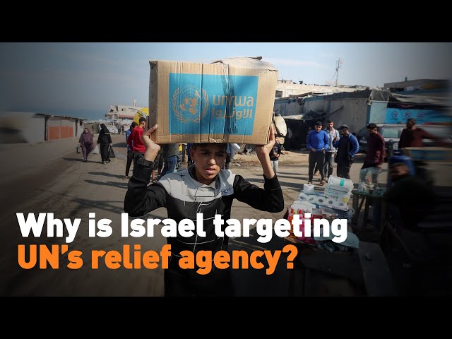 ⁣Why is Israel targeting UN’s relief agency?