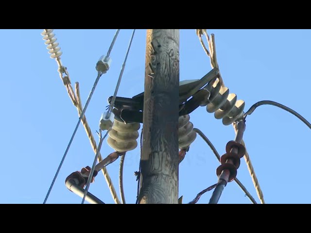 ⁣Exploding transformer leaves Pine residents shocked