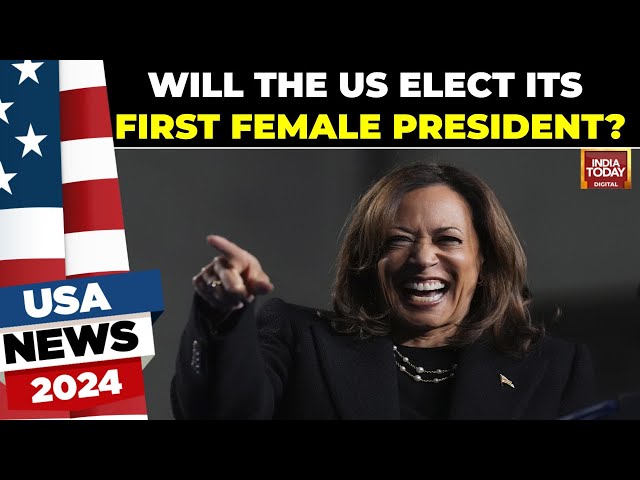 ⁣US Election Day: Will Kamala Harris Emerge As The First Female US President? | Trump vs Harris