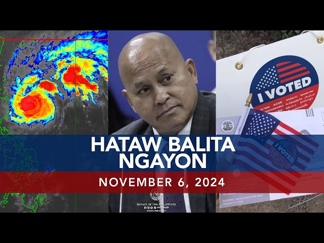 ⁣UNTV: Hataw Balita Ngayon |   November 06, 2024