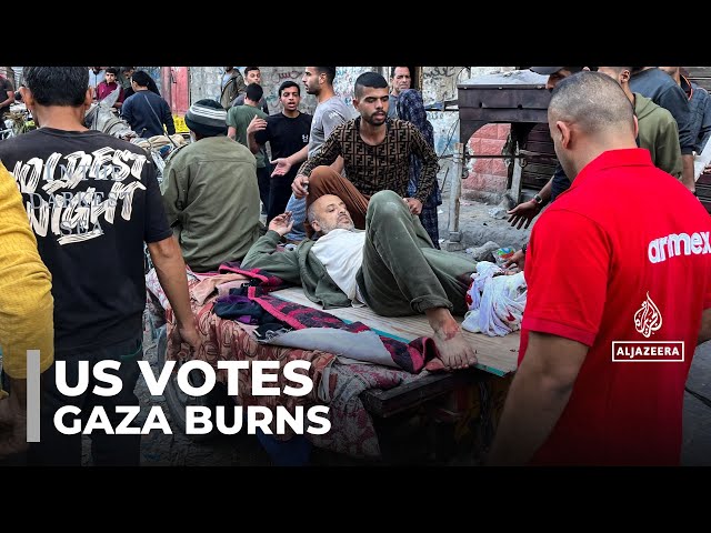 ⁣US Votes as Gaza burns: Next president to inherit genocide of Palestinians