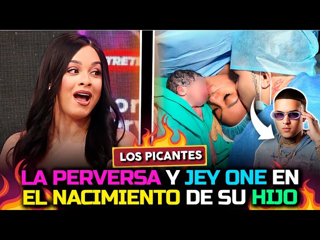 ⁣La Perversa y Jey One juntos en el nacimiento de su hijo | Vive el Espectáculo