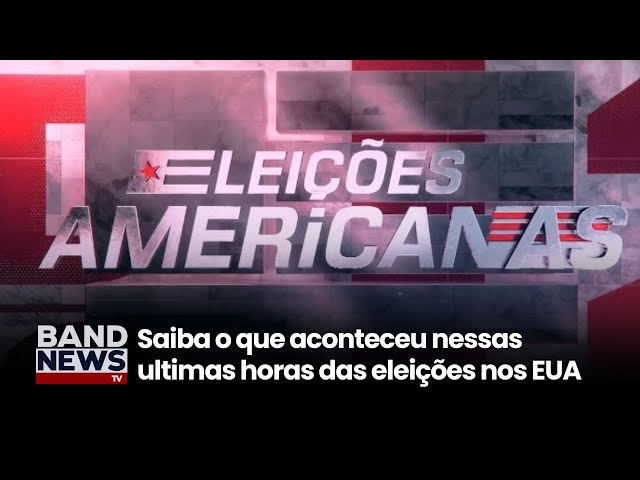 ⁣Primeiras seções fecham nos EUA | BandNewsTV