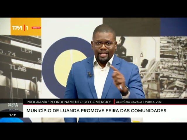 ⁣PRC  - Município de Luanda promove feira das Comunidades