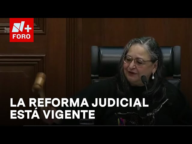 ⁣Presidenta de la SCJN, Norma Piña, desecha controversia contra la Reforma Judicial - Las Noticias