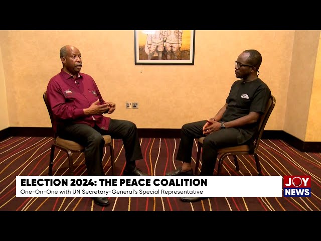 ⁣Election 2024: The Peace Coalition - One-on-one with UN Secretary-General's Special Representat