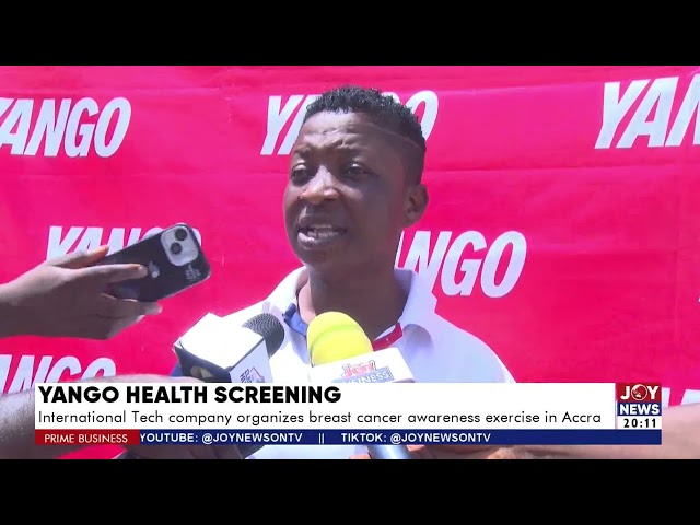 ⁣Prime Business | International Tech company organize breast cancer awareness exercise in Accra