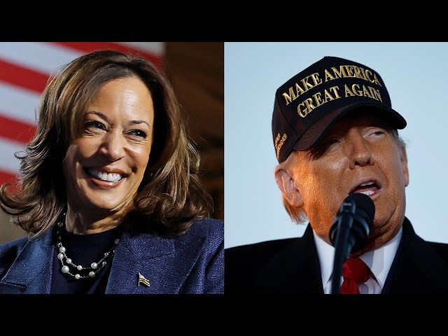 ⁣How Harris and Trump are spending election night