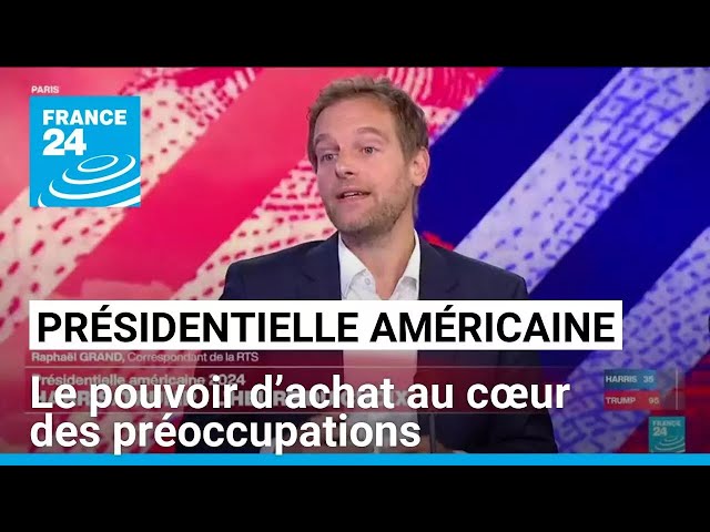 ⁣Présidentielle américaine : le pouvoir d’achat au cœur des préoccupations • FRANCE 24