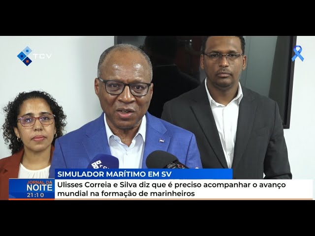 ⁣Ulisses Correia e Silva diz que é preciso acompanhar o avanço mundial na formação de marinheiros