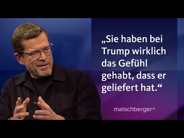 ⁣Karl-Theodor zu Guttenberg und Emily Haber über die US-Wahl | maischberger