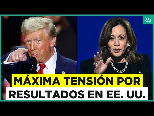 ⁣Elecciones Estados Unidos 2024: Máxima tensión por resultados