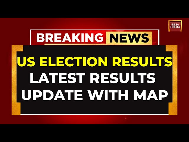 ⁣US Election Results: Trump vs Harris | Latest Results Update With Map As Vote Counting Continues