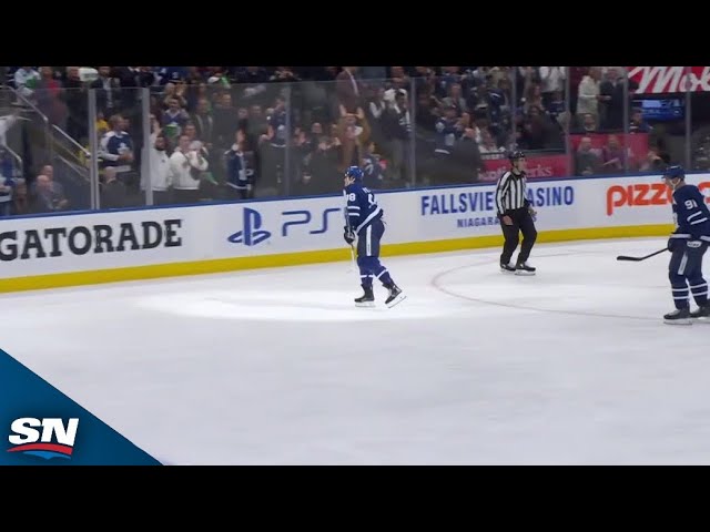 ⁣Maple Leafs PP Comes To Life As Morgan Rielly & William Nylander Strike Quickly