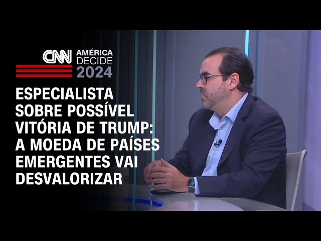 ⁣Especialista sobre possível vitória de Trump: A moeda de países emergentes vai desvalorizar | WW