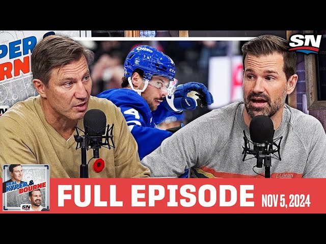 ⁣No Auston Against Boston, Canadian Goalies & McDavid’s Return? | Real Kyper & Bourne Full Ep