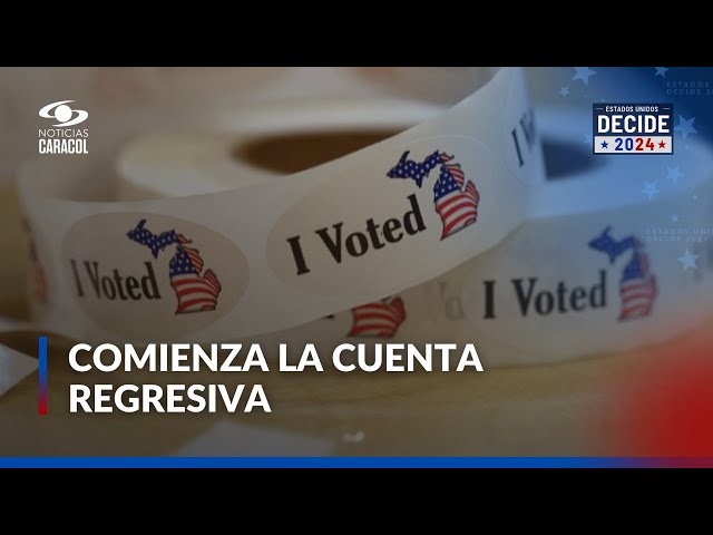 ⁣¿A qué hora cierran las urnas en las elecciones de Estados Unidos?