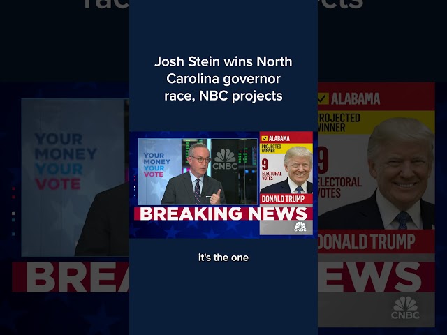 ⁣Josh Stein wins North Carolina governor race, NBC projects