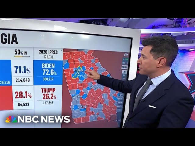 ⁣Georgia election a tight race as both parties exceed expectations