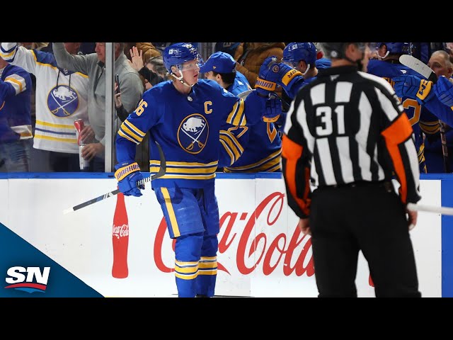 ⁣Sabres' Rasmus Dahlin Notches 300th Career Point On Byram's Goal