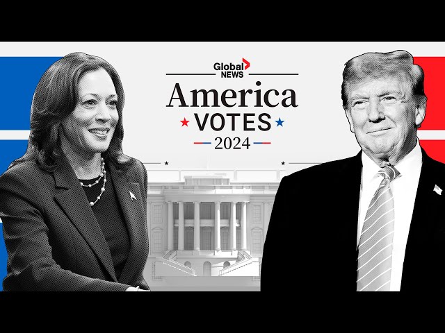 ⁣US election 2024: Live results and analysis as Trump, Harris vie for the White House