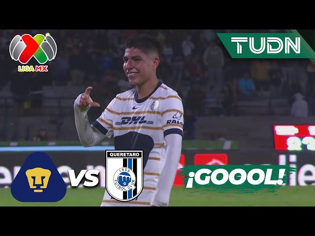 ⁣¡SEPULTAN A GALLOS! Quispe firma el SEGUNDO | Pumas 2-0 Querétaro | Liga Mx -AP2024 - J16 | TUDN